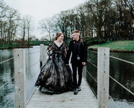 Sinead & Tom – A Rocking Gothic Wedding – Merrydale Manor