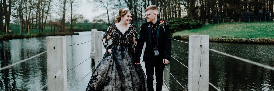 Sinead & Tom – A Rocking Gothic Wedding – Merrydale Manor
