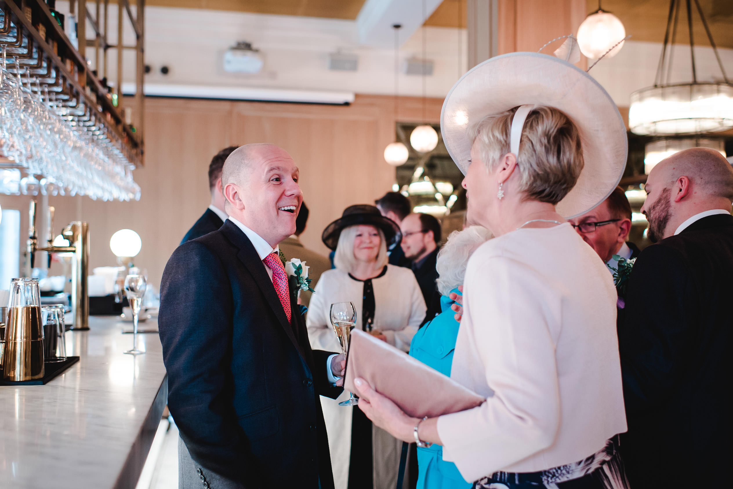 Groom at Caffe Grande in Manchester