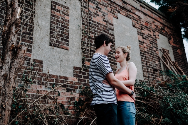 Emma and James at their Cheshire Lifestyle Engagement Session