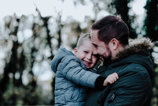 Dan and his Son at a Cheshire Photography Session