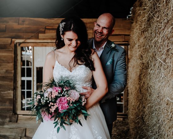 Mr & Mrs Hunter – Owen House Wedding Barn, Cheshire
