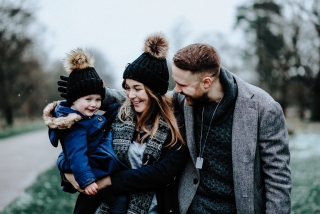 Family at a Cheshire Family Photography Session