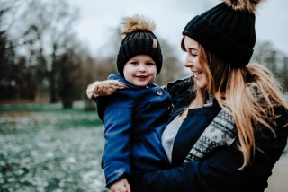Mum and Daughter at a Cheshire Family Photography Session