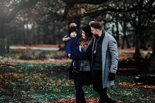 Smiling Family at a Cheshire Family Photography Session